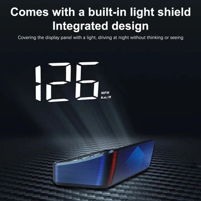 DashMate Speed Tracker with LED Windshield Display