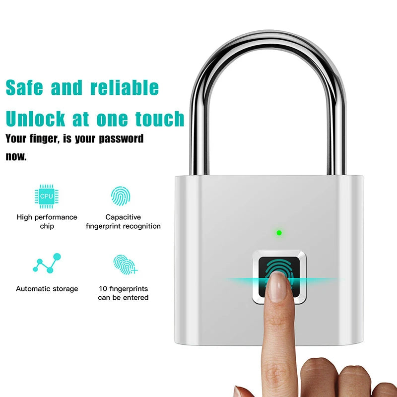 Smart Access Lock with Fingerprint Recognition and App Control