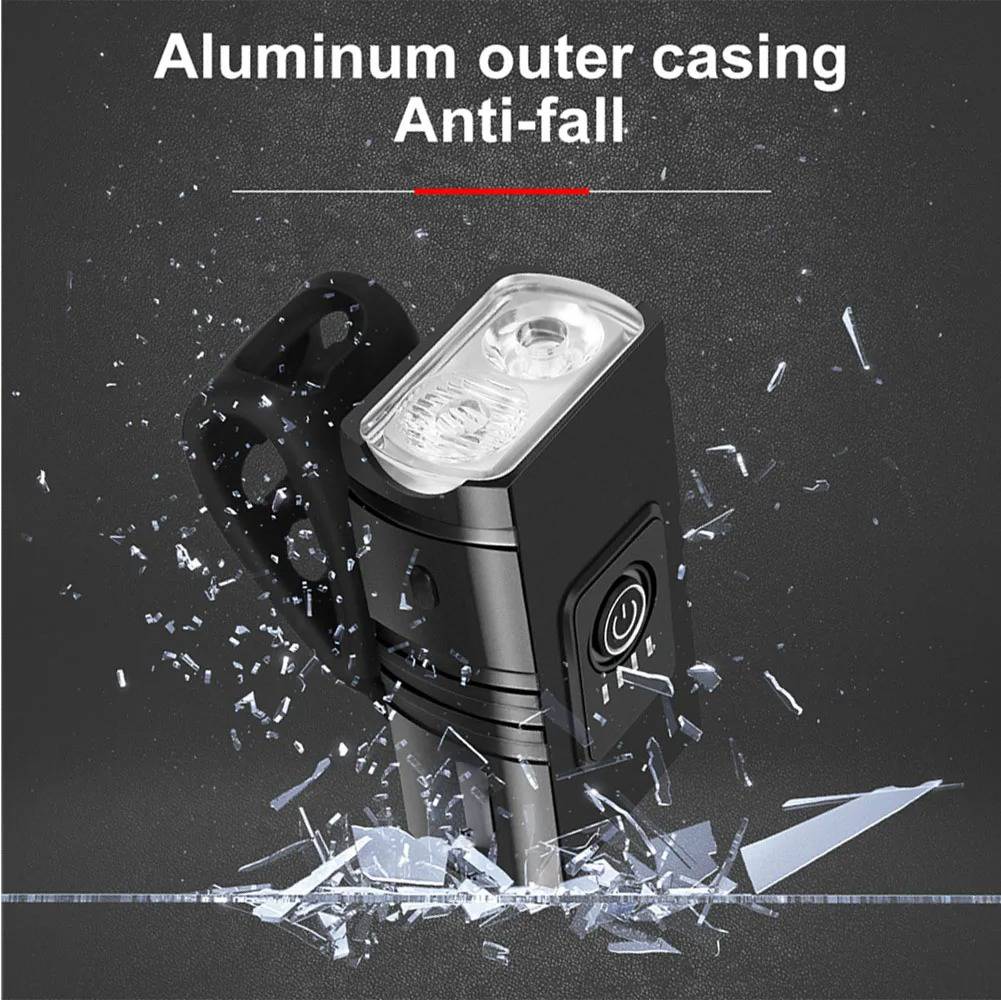 Illuminate Your Ride: 1000 Lumen Front and Rear Bicycle Light Set