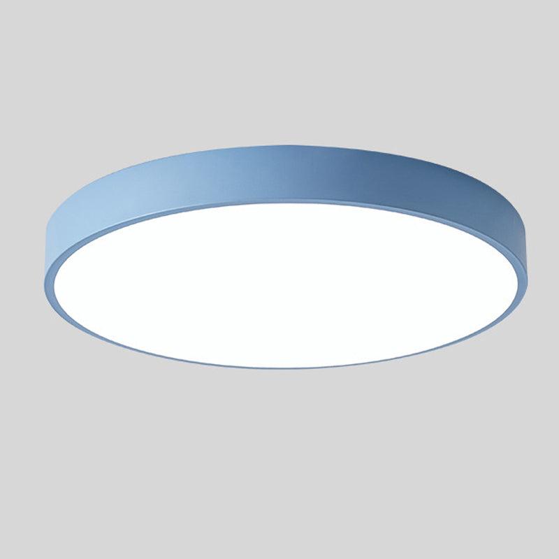 Contemporary Circular Ceiling Light with LED Technology