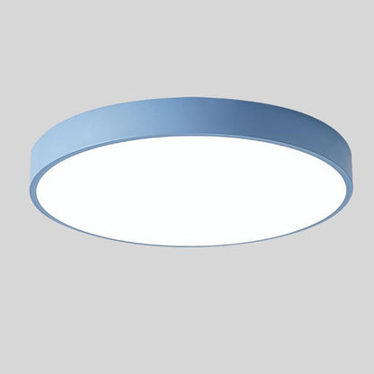 Contemporary Circular Ceiling Light with LED Technology