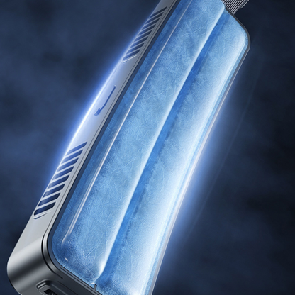Portable Cooling Fan with Adjustable Waist Strap and Variable Speeds