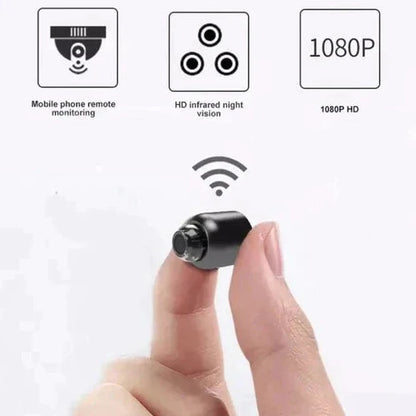 Compact Wireless HD Security Camera with Night Vision