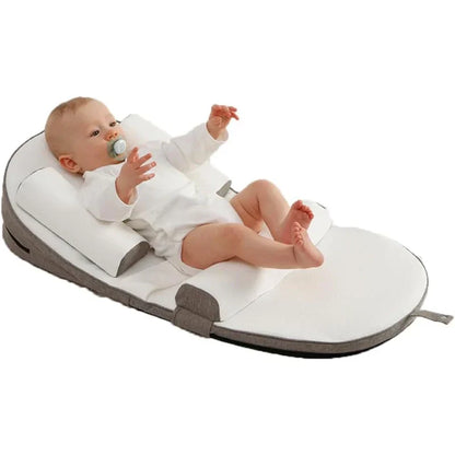 Elevated Infant Sleep Support Pillow with Memory Foam