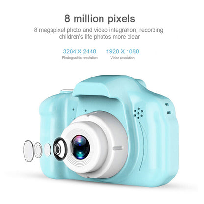 Retro Point and Shoot Camera for Kids, 1080P Video, 2.0 inch IPS, 13MP
