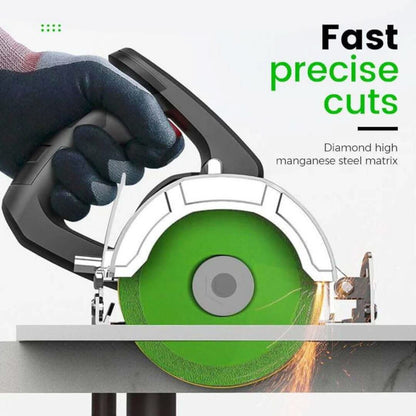 Precision Glass & Tile Cutting Blade, 3.94 Inch Grinder Disc