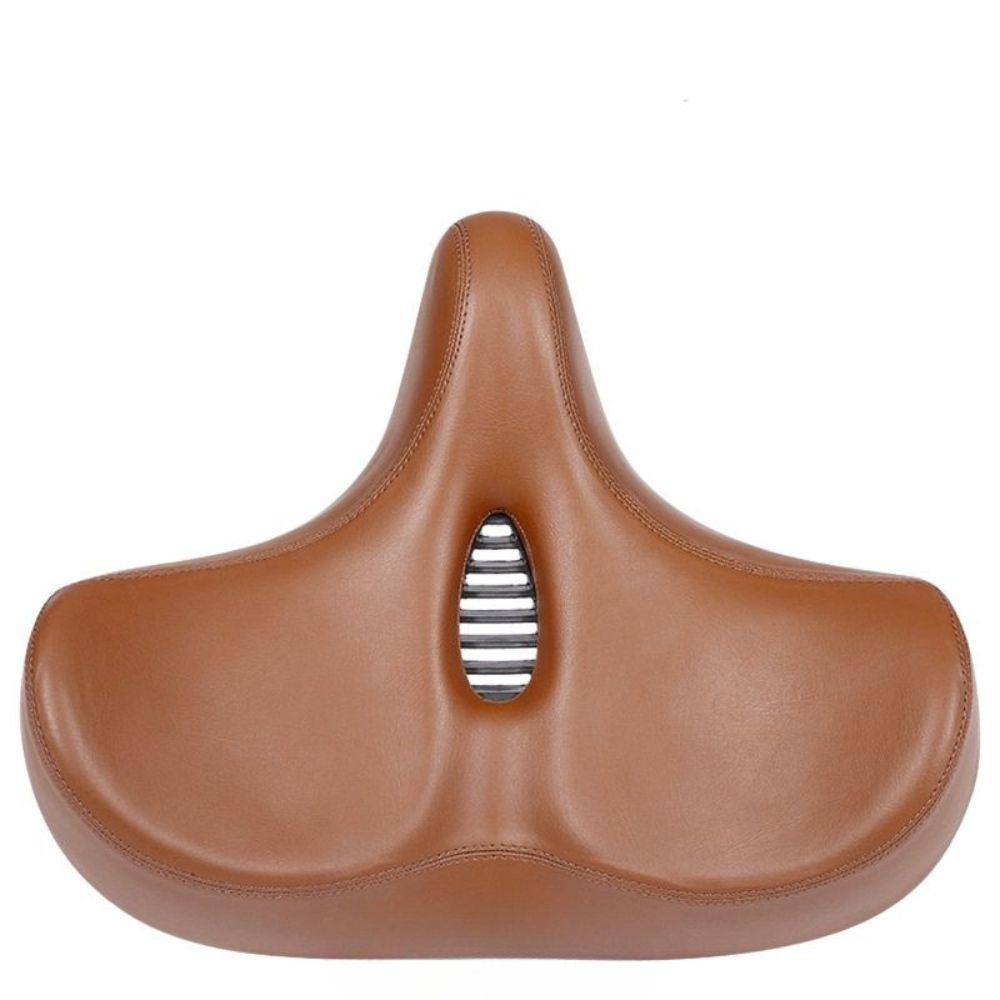 Extra Comfort Bike Seat with Dual Suspension and Cooling Design