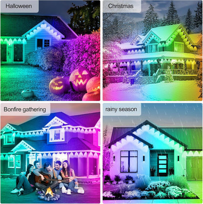 All-Season LED Outdoor Lighting System with App Control
