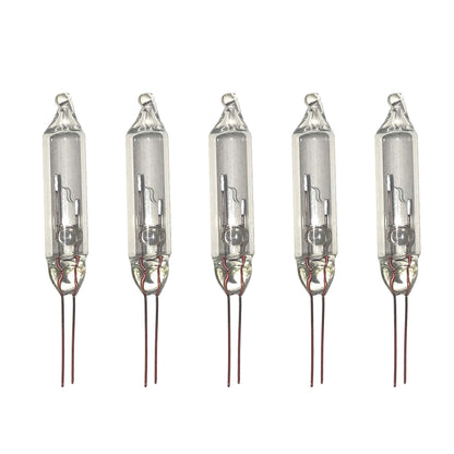 Clear Mini Light Bulbs with Secure Base – 100 Pack