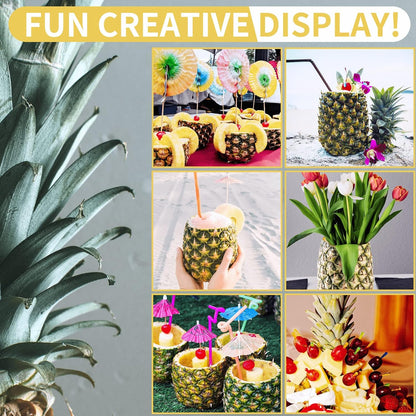 Effortless Pineapple Slicer with Easy-Detach Handle