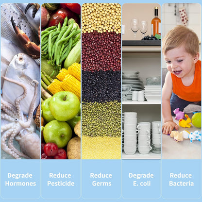 Effortless Freshness: Ultrasonic Produce Purifier