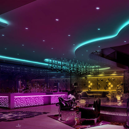 32.8ft LED Strip Light with 16 Colors and Infrared Remote Control