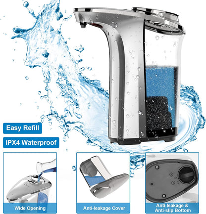 Smart Motion-Activated Soap Dispenser with Adjustable Settings