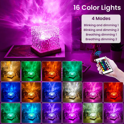 MoodWave LED Projector with Remote and 16 Color Choices