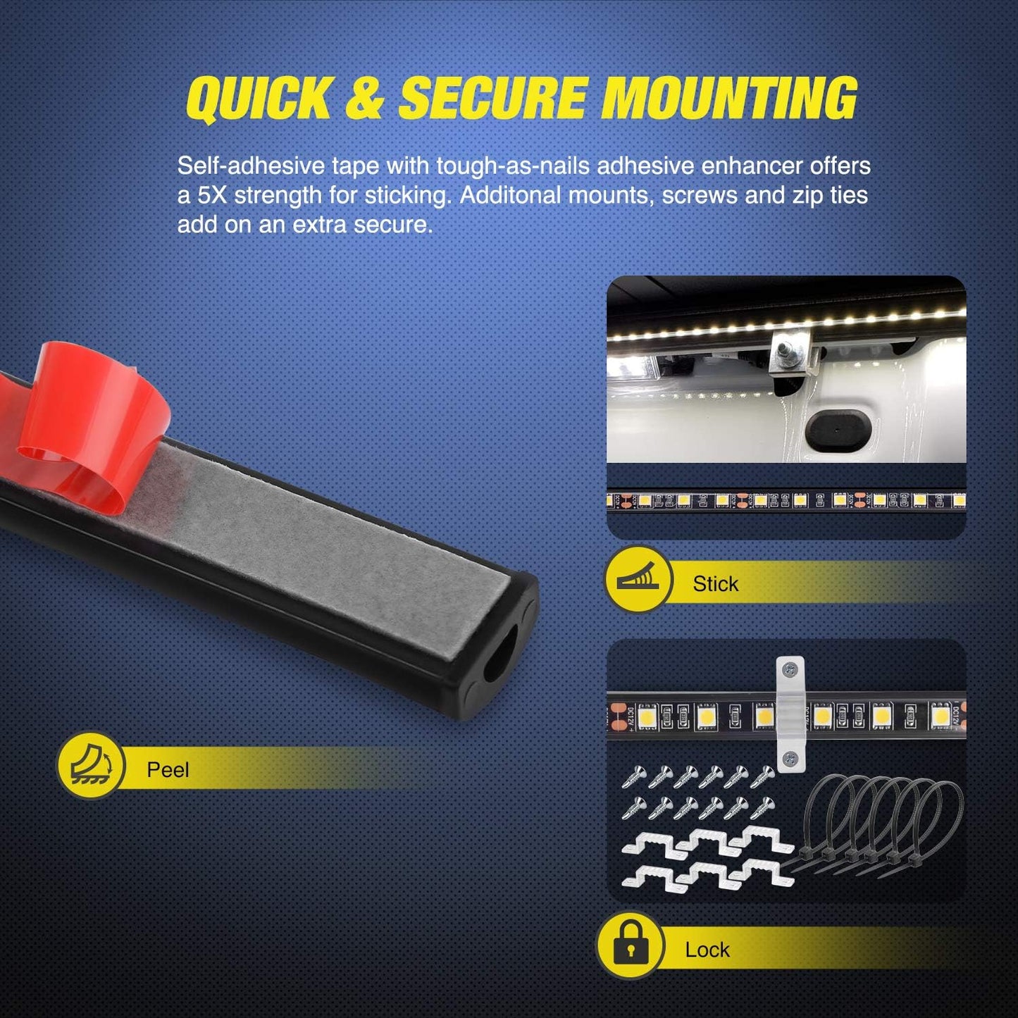 Illuminate Your Truck Bed with Powerful 3900 Lumen LED Strips