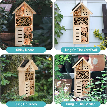 Eco-Friendly Insect Haven for Garden Pollinators