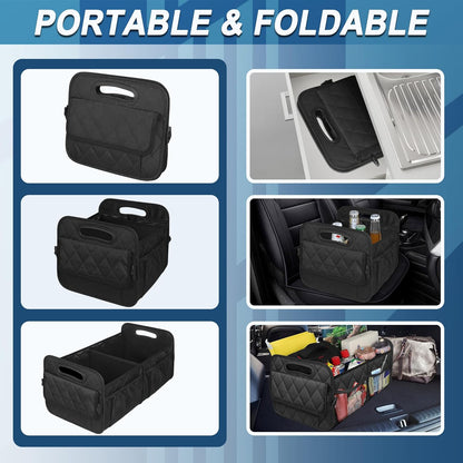 SmartFold Car Cargo Organizer with Customizable Sections