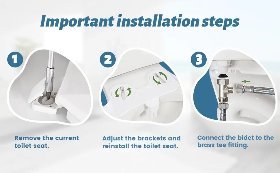 Ultimate Bidet Upgrade with Dual Nozzles & Custom Water Control