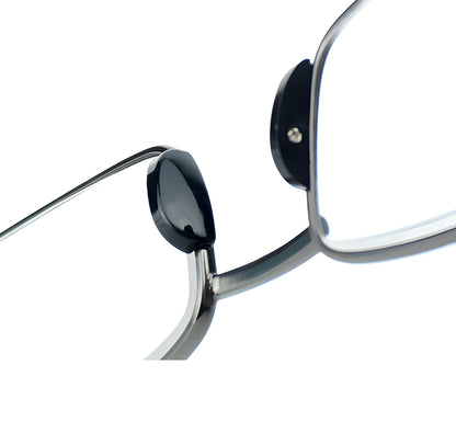 Compact Folding Reading Glasses with Durable Stainless Steel Frame