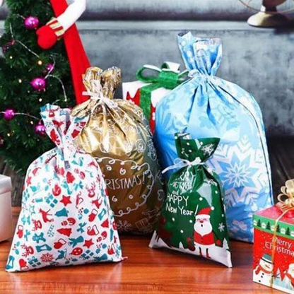 Quick & Festive Reusable Gift Bags for Effortless Wrapping