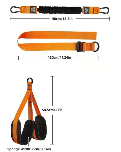 Elevate Your Pull Up Game with Dual Foot Support System
