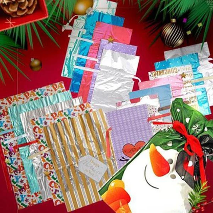 Quick & Festive Reusable Gift Bags for Effortless Wrapping