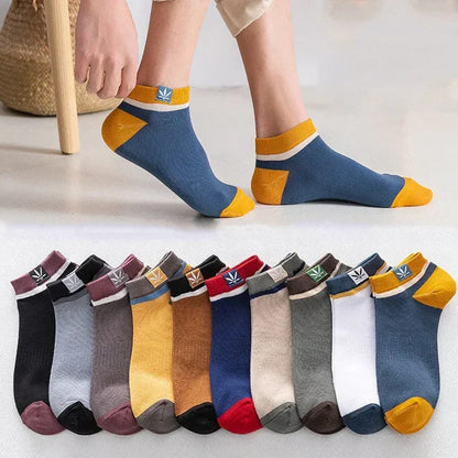 Men's 20 Pack Low Cut Cotton Socks for Ultimate Comfort