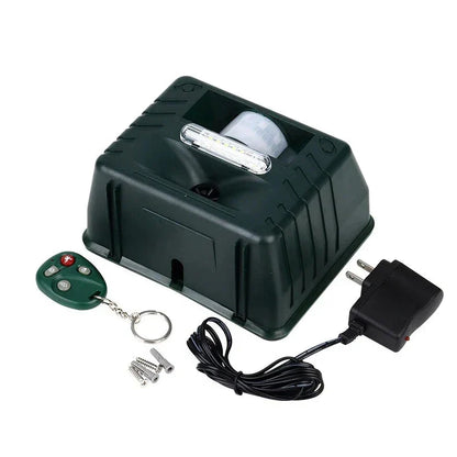 Outdoor Ultrasonic Bird Deterrent with Flashing Lights – 15 to 20kHz for Woodpeckers