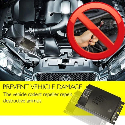 Smart Ultrasonic Rodent Guard for Vehicle Protection