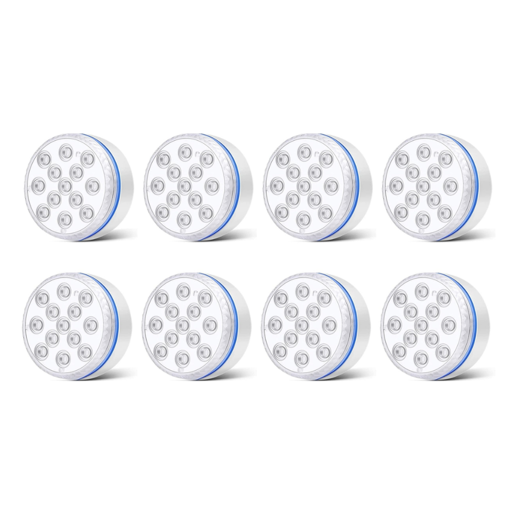 Remote-Controlled Submersible Pool Light with Various Color Options