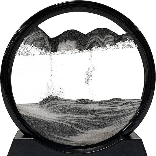Tranquil Sands Desktop Relaxation Art Piece