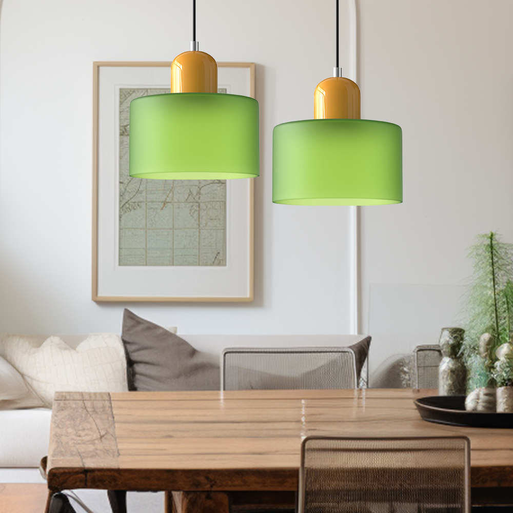 Cylindrical Pendant Light in Nordic Design