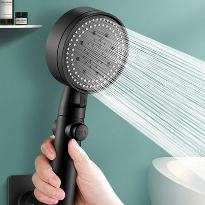 Powerful Showerhead with 5 Adjustable Spray Settings