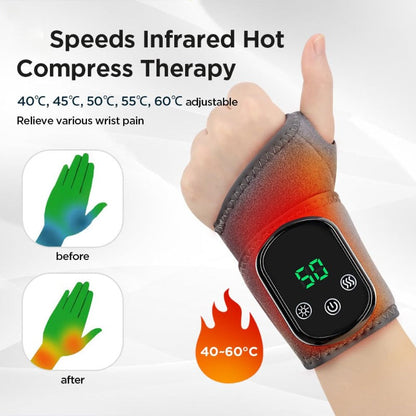 Rechargeable Wrist Comfort Wrap with Heat & Vibration