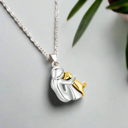 Heartfelt Connection Necklace with Adjustable Chain