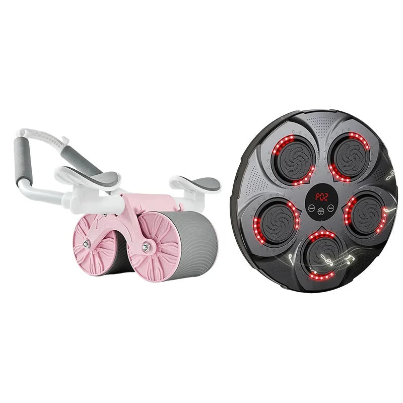Bluetooth Punching Trainer with Adjustable Speed, Wall-Mounted Music Box