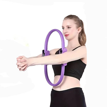 CoreTone Resistance Ring with Comfortable Handles for Pilates