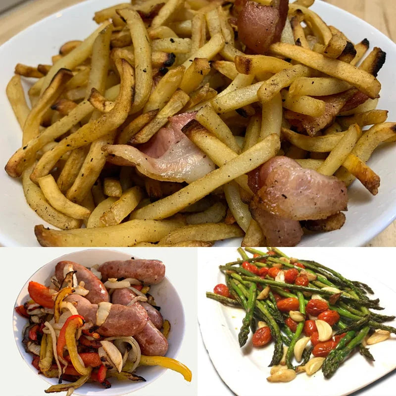 360-Degree Grill Basket for Perfectly Cooked Meals