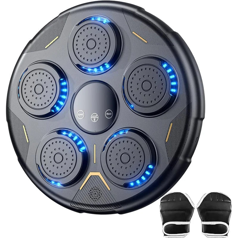 Bluetooth Punching Trainer with Adjustable Speed, Wall-Mounted Music Box