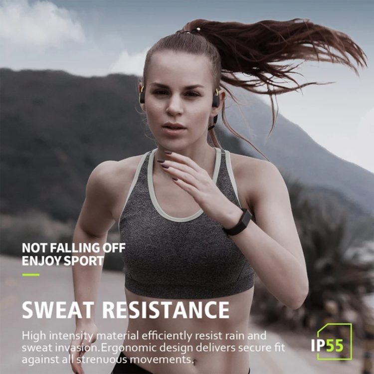 Open-Ear Wireless Headphones: Waterproof and Comfortable