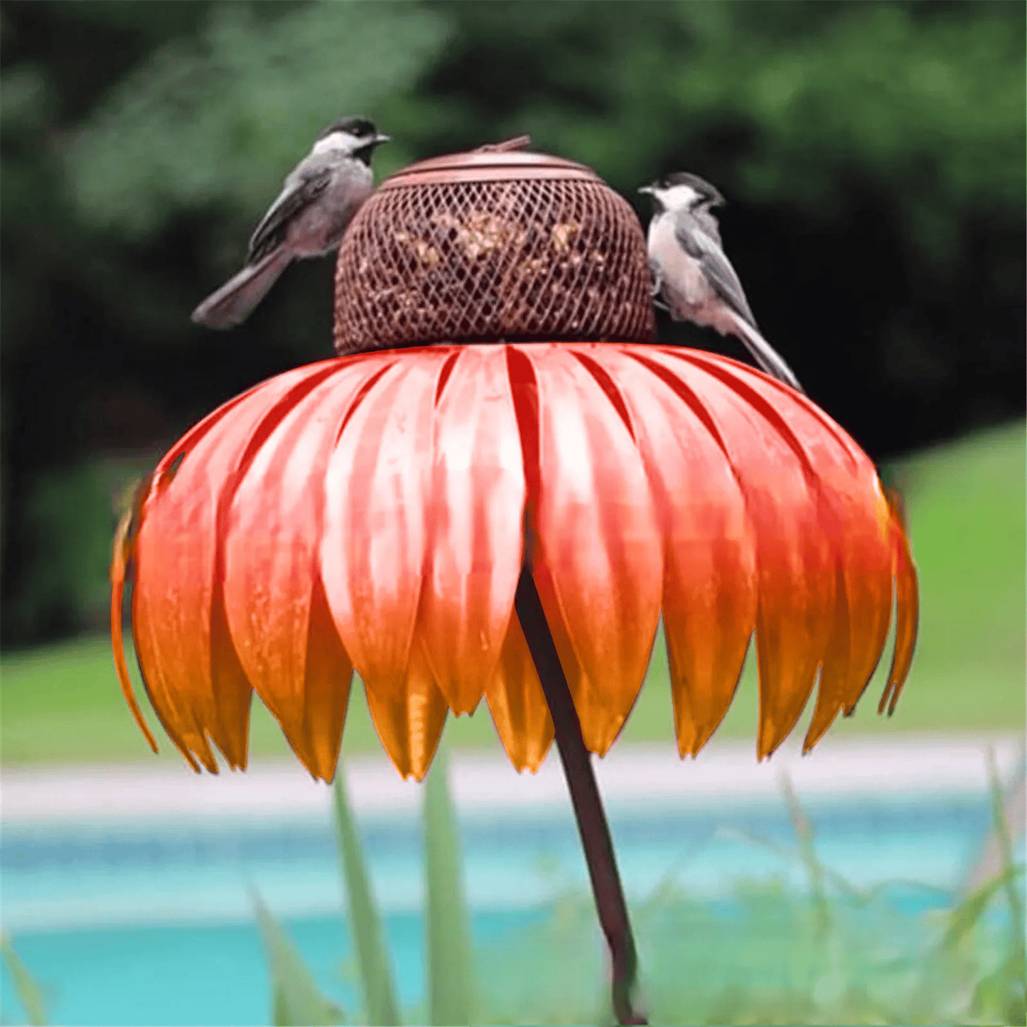 Bird Feeder in Flower Design
