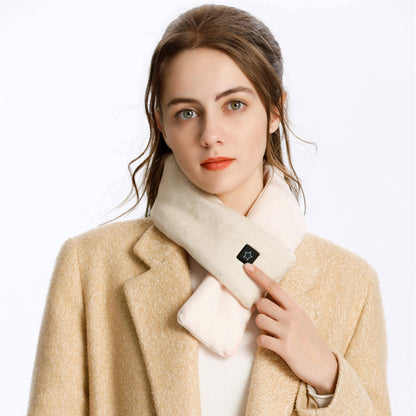 USB Rechargeable Heated Scarf for Instant Comfort
