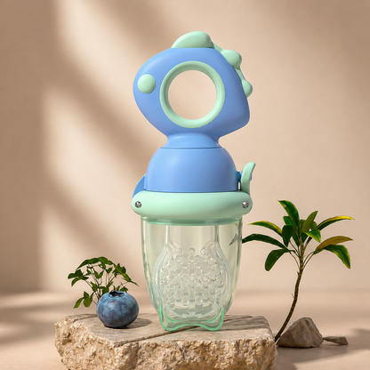 Silicone Teether and Baby Fruit Feeder