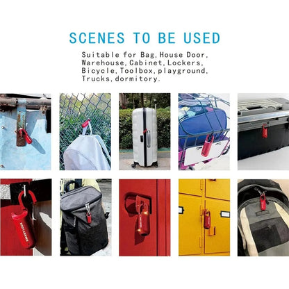 Smart Fingerprint Lock with 10-User Access and Durable Design