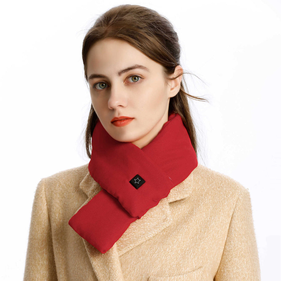 USB Rechargeable Heated Scarf for Instant Comfort