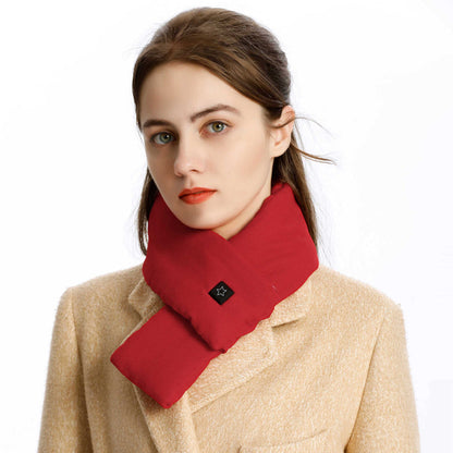 USB Rechargeable Heated Scarf for Instant Comfort