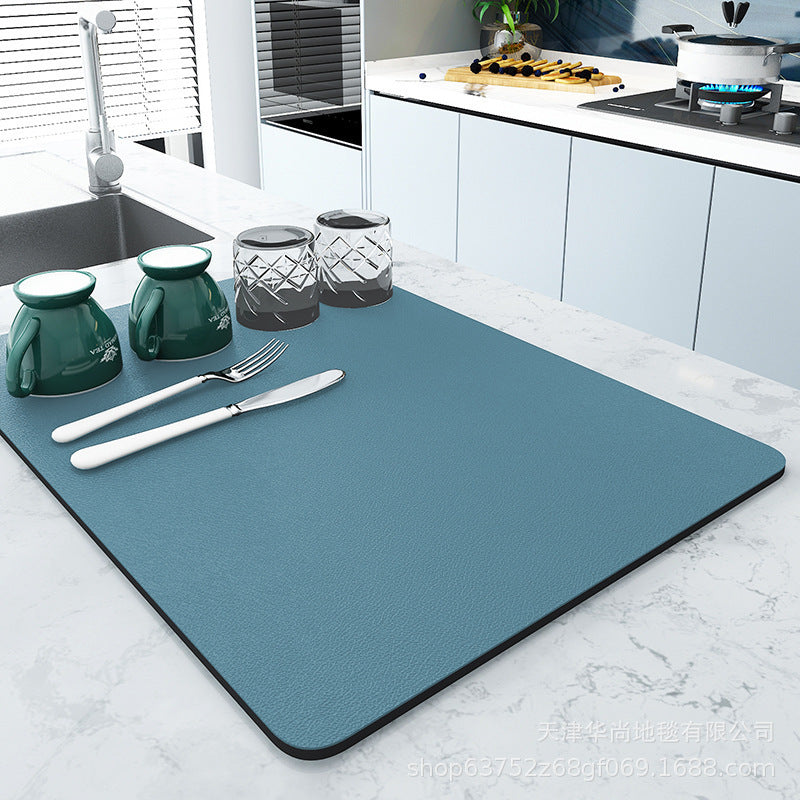 Kitchen Dish Drying Mat – Highly Absorbent Surface