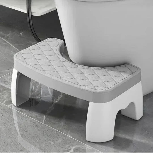 Ergonomic Toilet Step Stool for Natural Bathroom Comfort