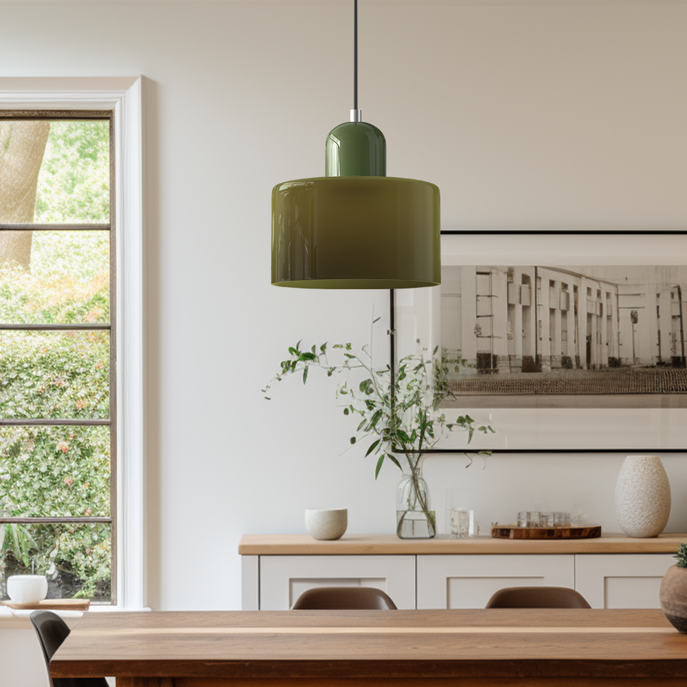 Cylindrical Pendant Light in Nordic Design