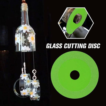 Precision Glass & Tile Cutting Blade, 3.94 Inch Grinder Disc